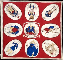 mouchoir; mouchoir commémoratif